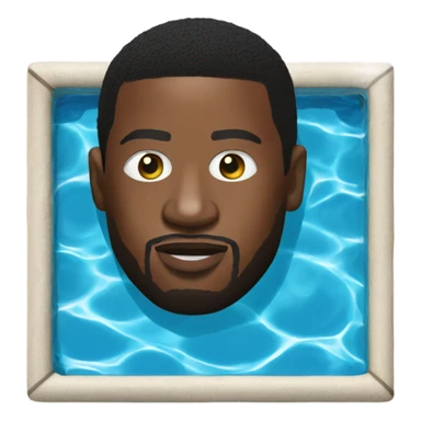 Meek mill rapper in a pool sticker