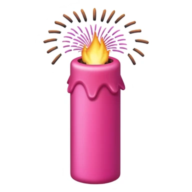 firecracker pinkl sticker