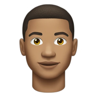 Kylian Mbappé gracioso sticker