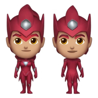 Scarlet witch as a man sticker
