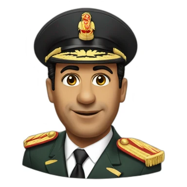 abd el ftah el sisi sticker