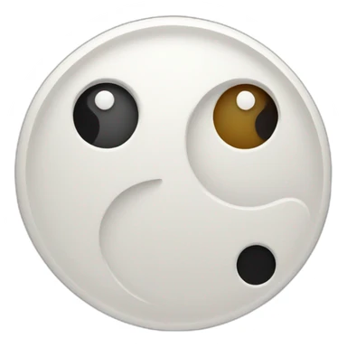 yin and yang sticker