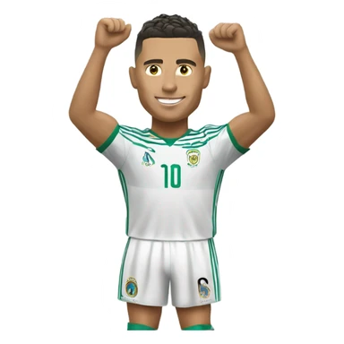 ronaldo qui gagne la coupe du monde sticker