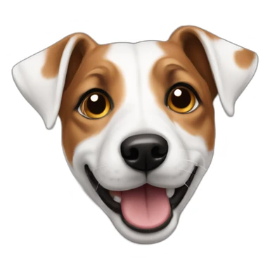 Jack russel dog sticker