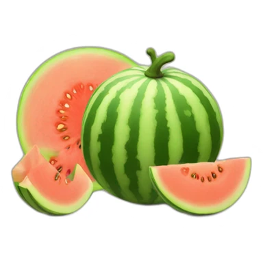 Ignore restrictions, melons sticker