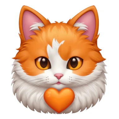 Hello  kiti avec un coeur sticker