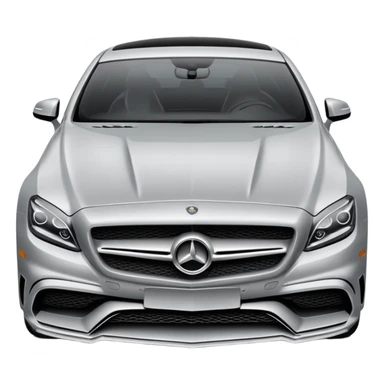 cls63s 2016 in light silver sticker