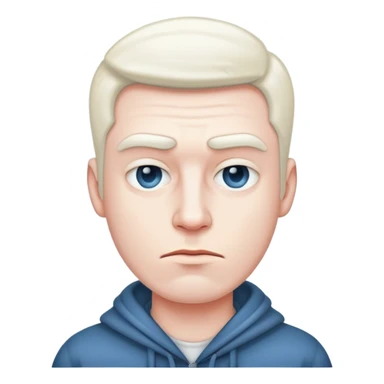 Cold man who is mogging sticker