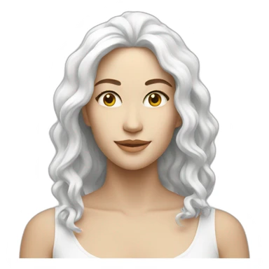 minimalistic white backdrop for product sticker