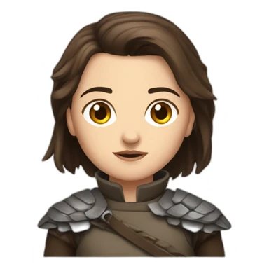 arya stark sticker