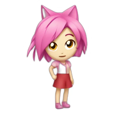 Amy Rose sticker