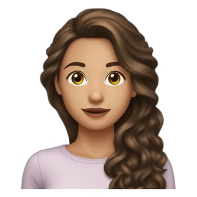 my-beautiful-brunette,-hazel-eyed,-with-beautiful-hair sticker