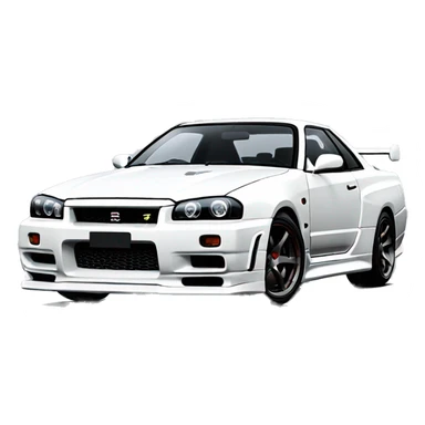 Nissan Skyline R34 sticker