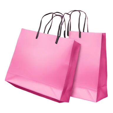 Pink victoria’s secret shopping bags sticker