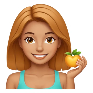 wellnes girl sticker