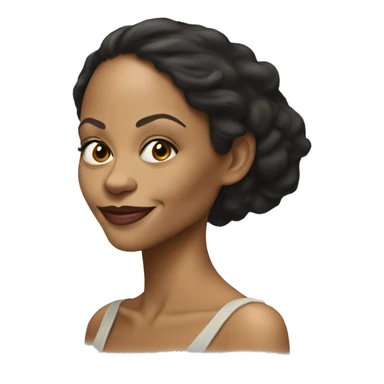 zoe saldana sticker