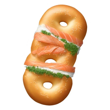 bagel with lox sticker