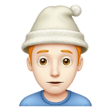 A man that looks stupid sticker