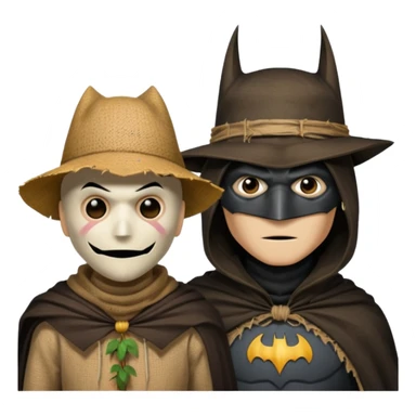 batman scarecrow sticker