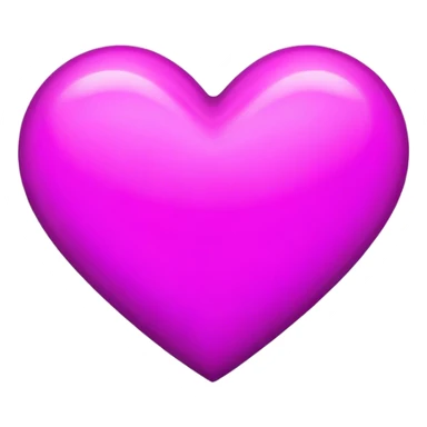 A magenta heart with purple stripes  sticker