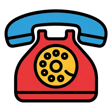 telephone sticker