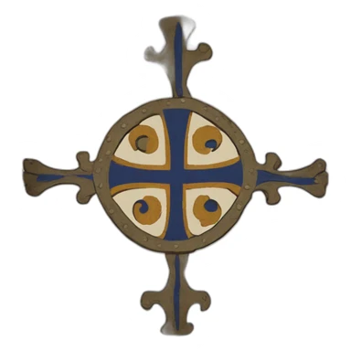 Byzantium Flag sticker