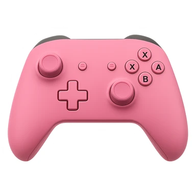 pink game controller sticker