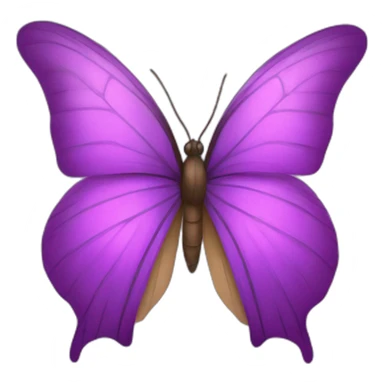 Mariposa púrpura  sticker