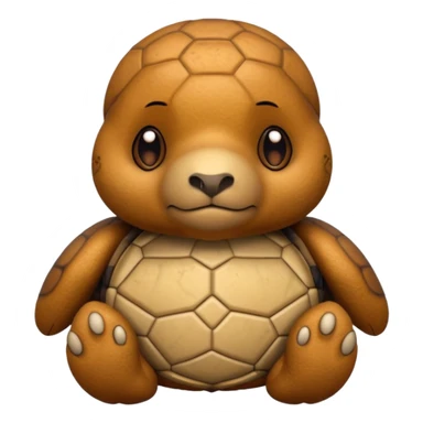 Sad turtle bear sticker