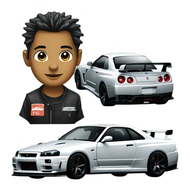 nissan gtr r34 sticker