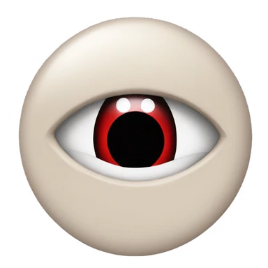 Create the sharingan eyes from the anime Naruto sticker