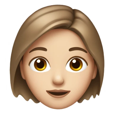 white girl with brown hair applying cream on face sticker