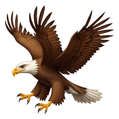 Flying eagle  sticker