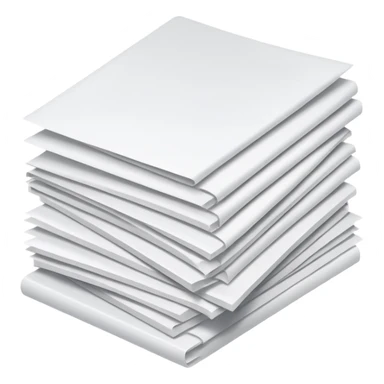 white papers sticker
