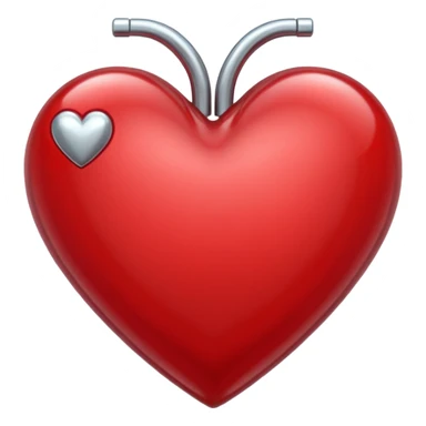 un coeur barré sticker