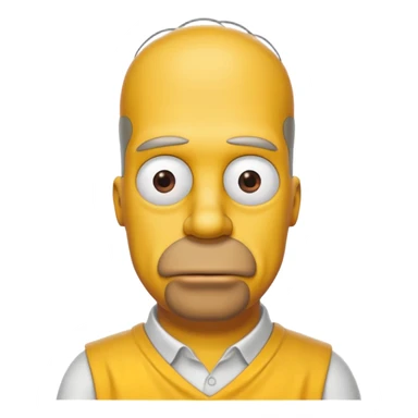 Homere Simson  sticker
