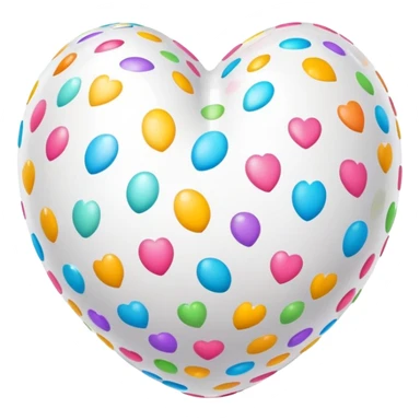 easter egg heart sticker