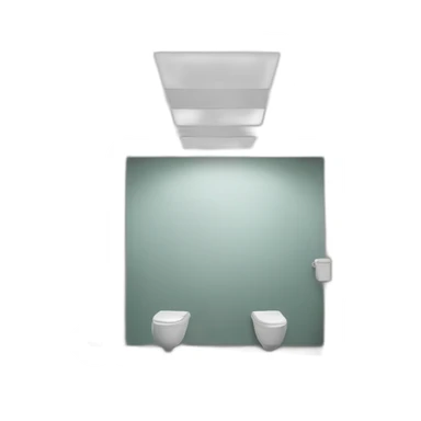 public restroom sticker