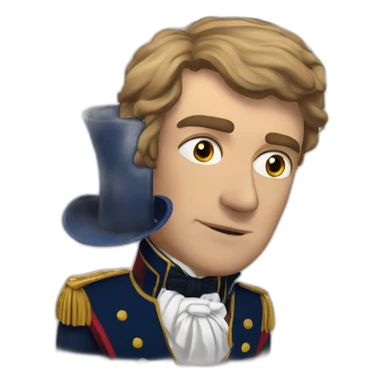 Napoléon in toilet sticker