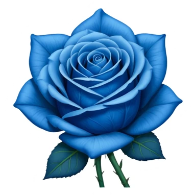i need this type of blue flower  🌹  but the red prt should be blue sticker