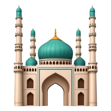 Hyderabad Charminar without gumbad sticker