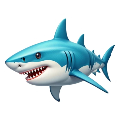 shark with pit vipers sticker