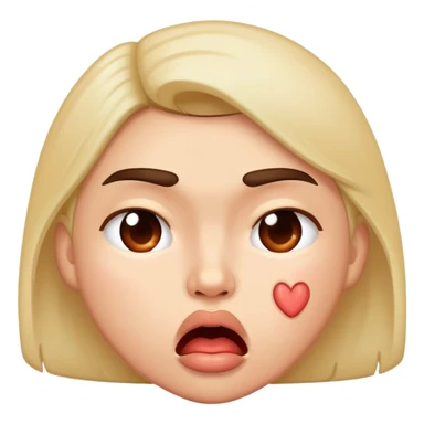 Colère avec des bisou  sticker