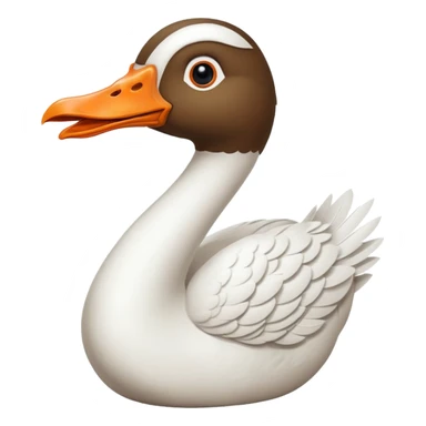 Silly goose sticker