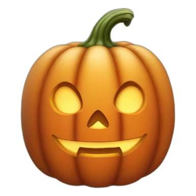cute halloween pumpkin sticker