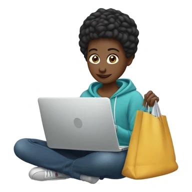 Online shopping  sticker