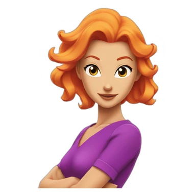 totally spies clover sticker