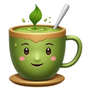 matcha tea sticker