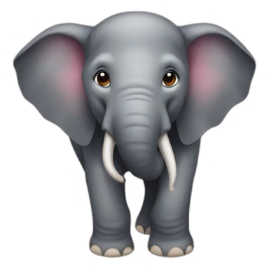 Asian Elephant sticker