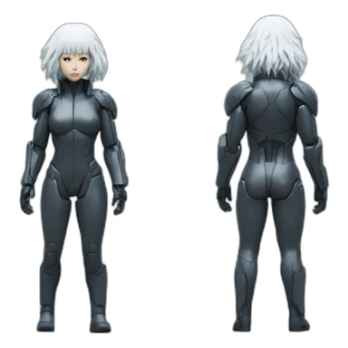 Ghost in the shell 2.0 major full body sticker